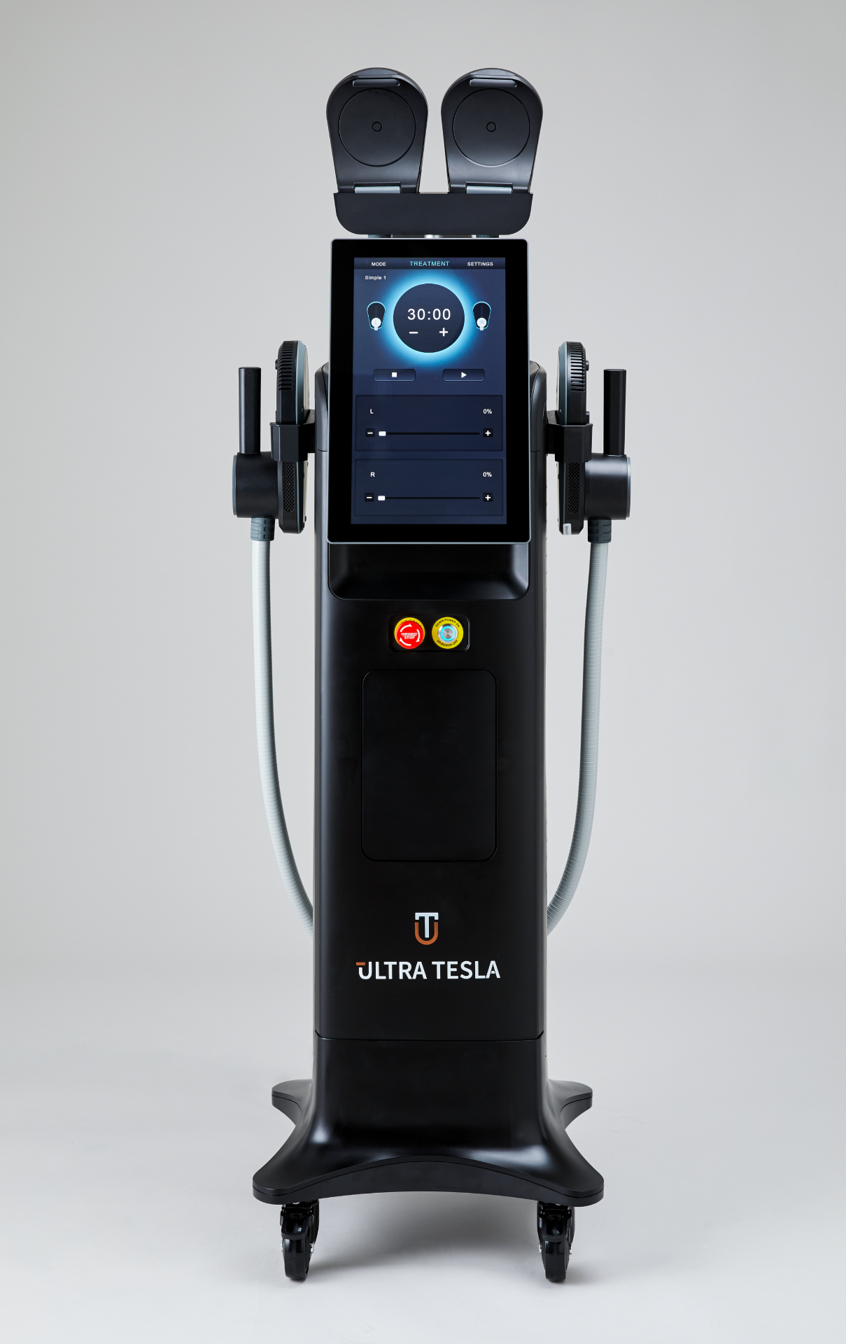 Ultra Tesla body sculpting machine front view