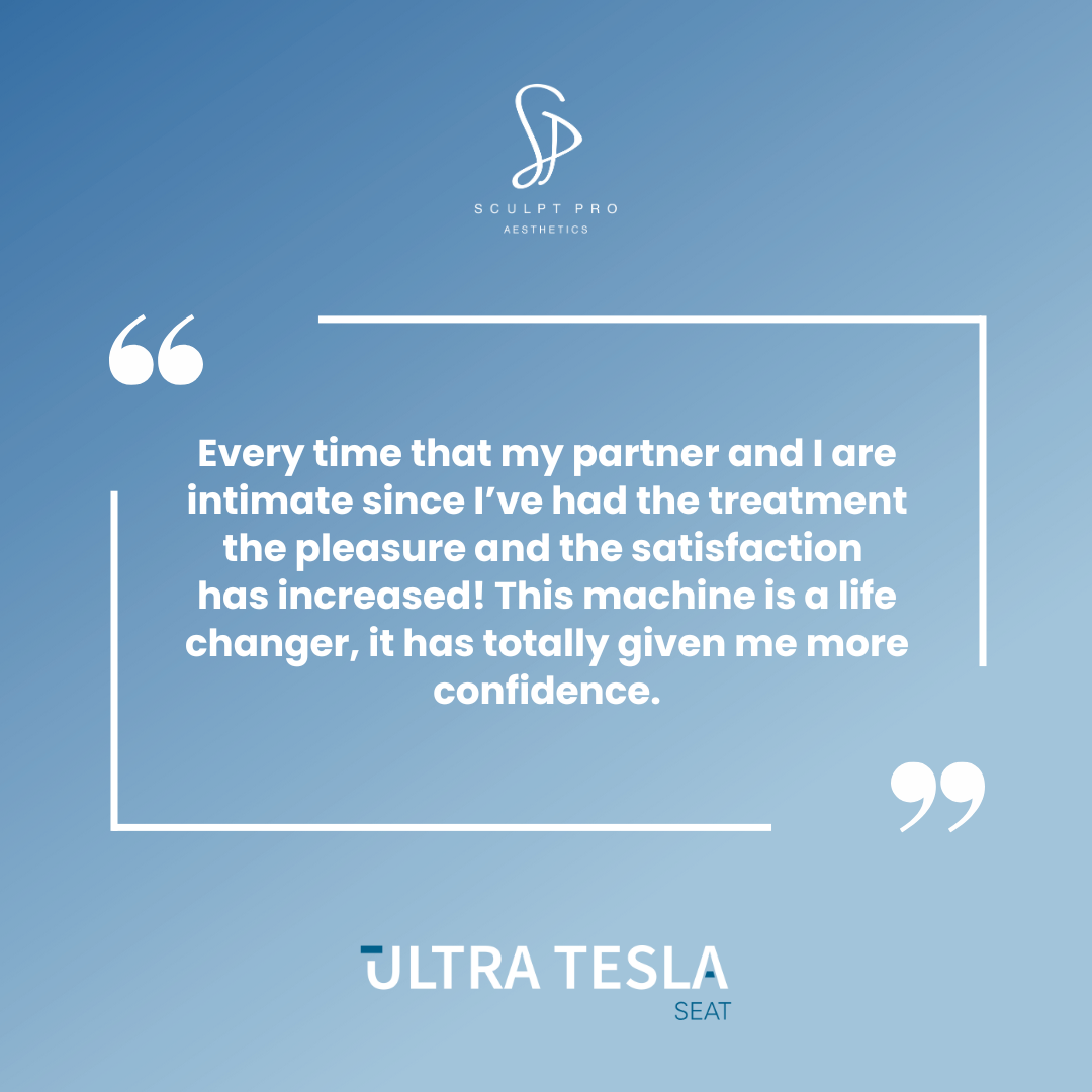 Client testimonial about Ultra Tesla Seat